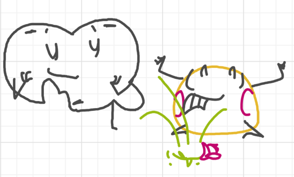 A panel from I've Been Everywhere, Man, episode nine of the Board Boards object show by Furretwalk/WalkingFurret.